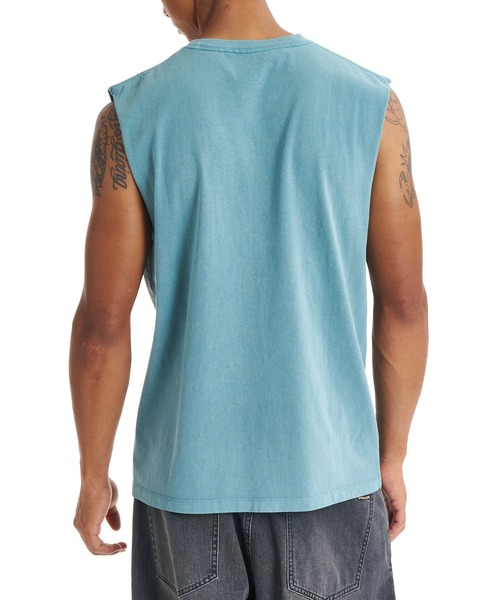 VOLCOM(ボルコム)の「VOLCOM メンズ GRAB THE STONE TANK タンクトップ 【2026年春夏モデル】(タンクトップ・メンズ・ブラック/オフホワイト/ブルー系その他・SMALL/MEDIUM/LARGE/X-LARGE)」の10枚目の写真
