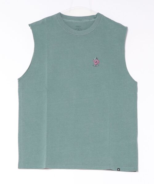 VOLCOM(ボルコム)の「VOLCOM メンズ GRAB THE STONE TANK タンクトップ 【2026年春夏モデル】(タンクトップ・メンズ・ブラック/オフホワイト/ブルー系その他・SMALL/MEDIUM/LARGE/X-LARGE)」の11枚目の写真