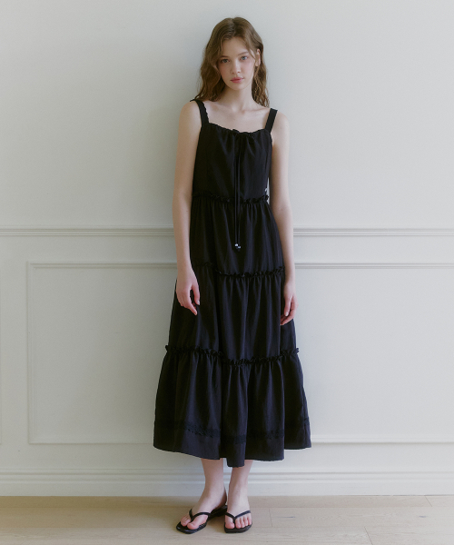 MICANE(ミケーネ)の「セリスカンカンレースドレス(ワンピース・レディース・ブラック/アイボリー・SMALL/MEDIUM/LARGE/X-LARGE/XX-LARGE)」の3枚目の写真