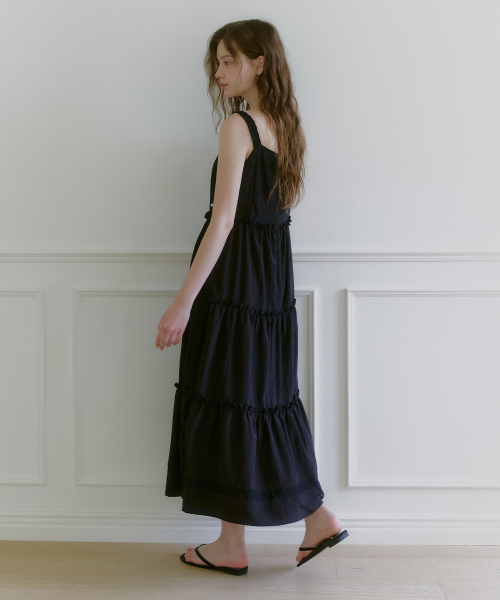 MICANE(ミケーネ)の「セリスカンカンレースドレス(ワンピース・レディース・ブラック/アイボリー・SMALL/MEDIUM/LARGE/X-LARGE/XX-LARGE)」の5枚目の写真