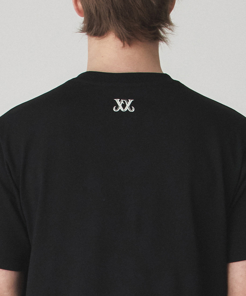 WESLEYHYUSTON(ウェズリーユーストン)の「Quiet logo detail t shirt black(Tシャツ/カットソー・メンズ・その他・LARGE/MEDIUM/SMALL)」の3枚目の写真