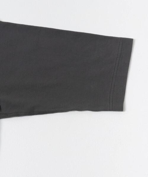 かぐれ(カグレ)の「コットンインレー6分袖プルオーバー(Tシャツ/カットソー・レディース・チャコールグレー/ベージュ/オートミール・FREE)」の12枚目の写真
