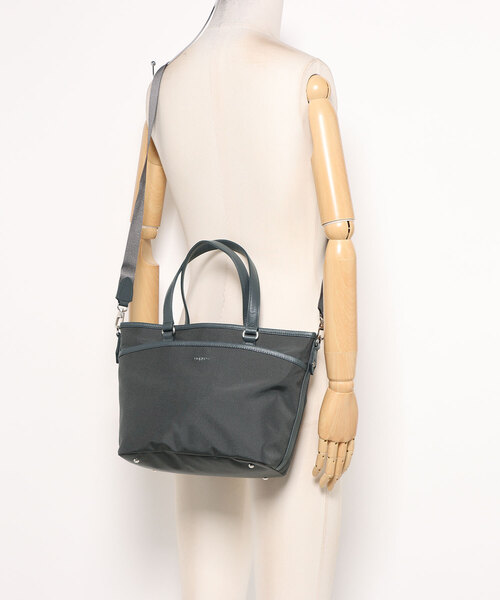 U by Ungaro（ユーバイウンガロ）の「U by ungaro(ユーバイウンガロ)　レーヌ　2WAYトート（トートバッグ・レディース・ブラック/サックスブルー/グレー/ベージュ・FREE）」の11枚目の写真