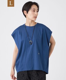 【L】【EDITION掲載】【ウォッシャブル】フレンチスリーブドルマンカットソー