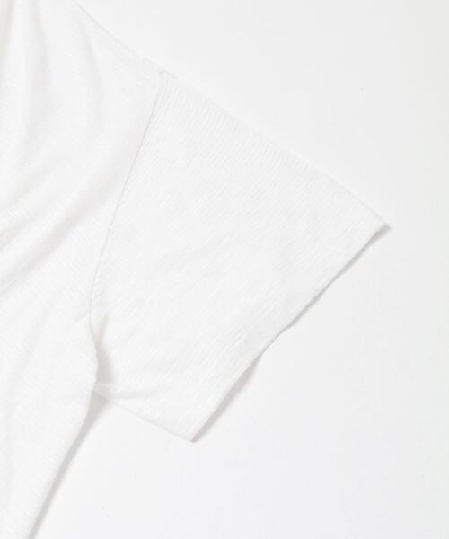 KBF(ケイビーエフ)の「ランダムタックボーダーTEE(Tシャツ/カットソー・レディース・オフホワイト/ピンク系その他/ブラック系その他・ONE)」の12枚目の写真