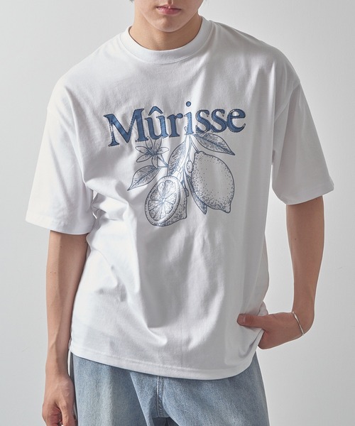 CONTACT(コンタクト)の「【CONTACT】Murisse Tシャツ 12629032(Tシャツ/カットソー・メンズ・ブラック/ホワイト/ブラック系その他2・L/M/LL)」の2枚目の写真
