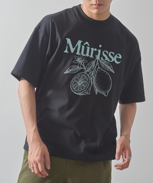 CONTACT(コンタクト)の「【CONTACT】Murisse Tシャツ 12629032(Tシャツ/カットソー・メンズ・ブラック/ホワイト/ブラック系その他2・L/M/LL)」の1枚目の写真