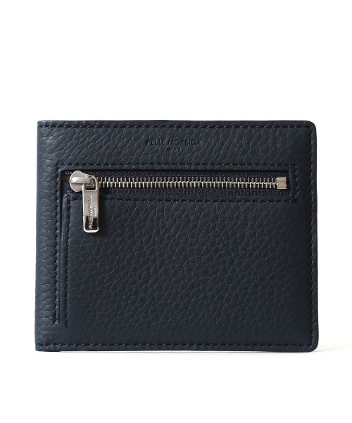 PELLE MORBIDA（ペッレモルビダ）の「Barca（バルカ）BA629-ミニウォレット（財布・メンズ・ネイビー/サックスブルー/ブルー/グレイッシュベージュ/ブラック・FREE）」の3枚目の写真