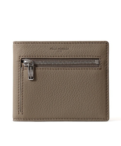 PELLE MORBIDA（ペッレモルビダ）の「Barca（バルカ）BA629-ミニウォレット（財布・メンズ・ネイビー/サックスブルー/ブルー/グレイッシュベージュ/ブラック・FREE）」の2枚目の写真
