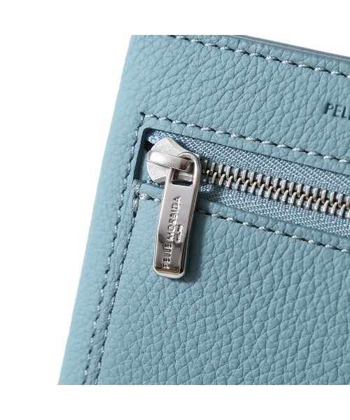 PELLE MORBIDA（ペッレモルビダ）の「Barca（バルカ）BA629-ミニウォレット（財布・メンズ・ネイビー/サックスブルー/ブルー/グレイッシュベージュ/ブラック・FREE）」の7枚目の写真