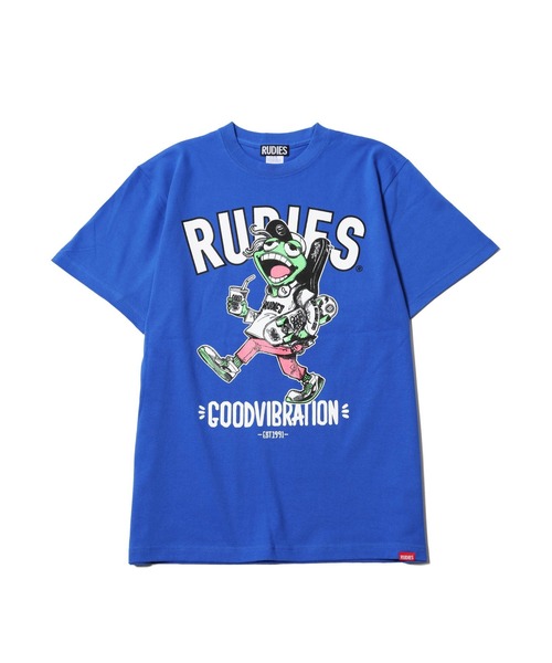 RUDIE'S（ルーディーズ）の「FROG YOUTH TEE（Tシャツ/カットソー・メンズ・ブラック/ブルー・XXL/L/XL/M）」の10枚目の写真