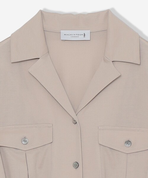 MACKINTOSH LONDON(マッキントッシュ ロンドン)の「【WEB・一部店舗限定】サマーポンチワンピース(ワンピース・レディース・ベージュ/ネイビー・38)」の4枚目の写真