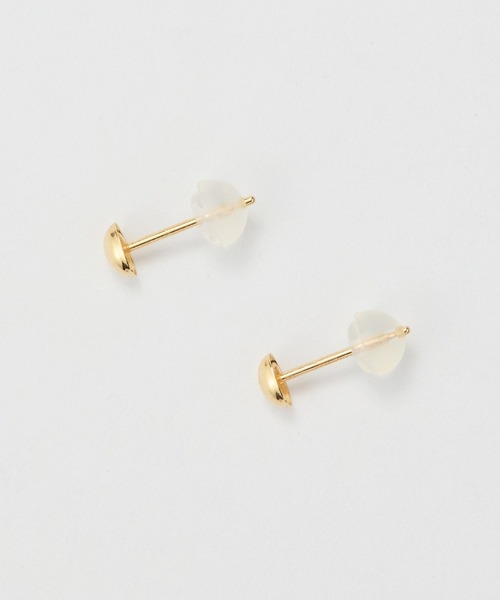 Phoebe（フィービィー）の「【K10】プチオーバルモチーフピアス　BOX付き　ギフト/プレゼント/ジュエリー（ピアス（両耳用）・レディース・ゴールド・FREE）」の7枚目の写真