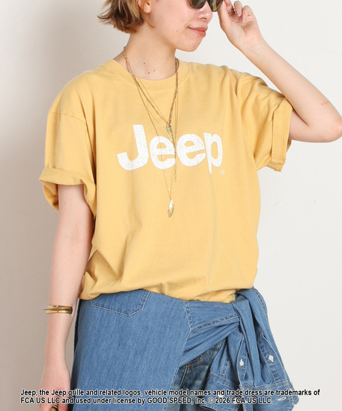 GOOD ROCK SPEED（グッドロックスピード）の「【GOOD ROCK SPEED】ジープロゴTシャツ（Tシャツ/カットソー・レディース・ホワイト/イエロー/ブラウン・FREE）」の17枚目の写真