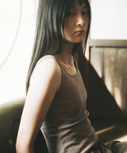 OHESHIO（オヘシオ）の「SHIRRING LAYERED DRESS, INDIE PINK（ワンピース・レディース・その他・FREE）」の6枚目の写真