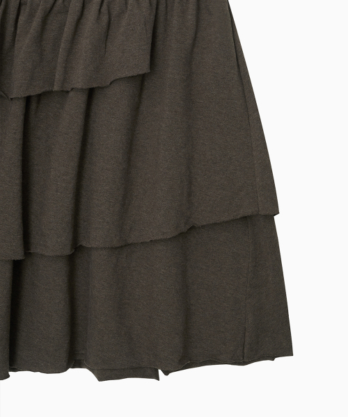 OHESHIO（オヘシオ）の「SHIRRING LAYERED DRESS, INDIE PINK（ワンピース・レディース・その他・FREE）」の11枚目の写真