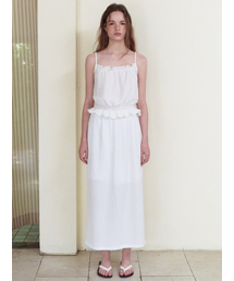 Textured Embo Set, White