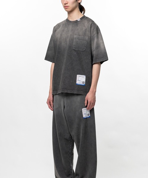 In・stru(men-tal).(インストルメンタル)の「Sun Faded Like Distressed T-Shirt(Tシャツ/カットソー・メンズ・ベージュ/ブラック・48/46/44)」の19枚目の写真