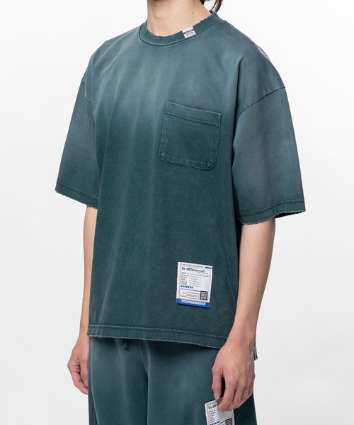 In・stru(men-tal).(インストルメンタル)の「Sun Faded Like Distressed T-Shirt(Tシャツ/カットソー・メンズ・ベージュ/ブラック・48/46/44)」の9枚目の写真