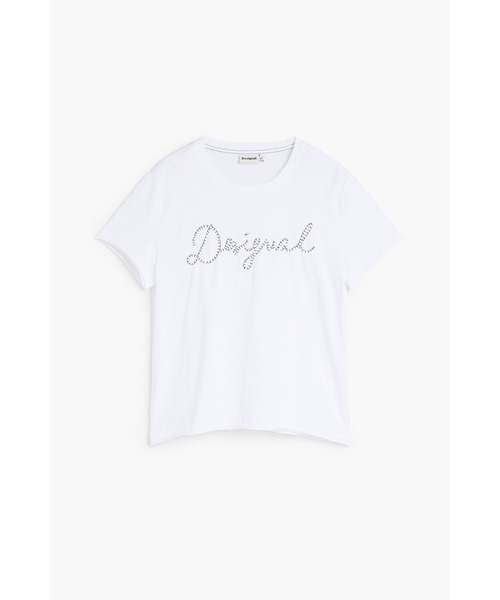 セール】ロゴスタッズTシャツ／ホワイト／ブラック【2026秋冬新作】（T