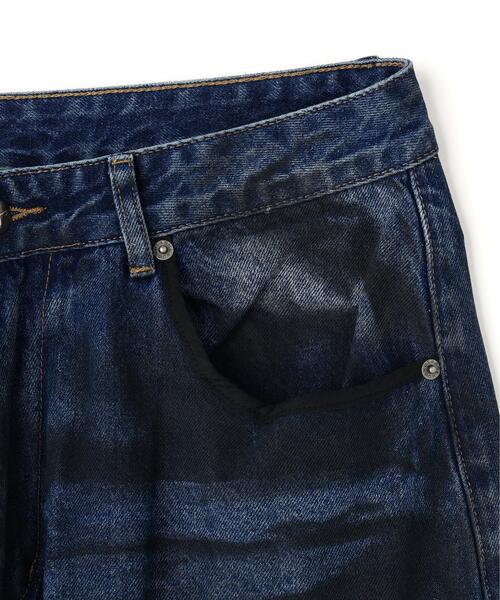 NOT4NERD（ノットフォーナード）の「NOT4NERD/ノットフォーナード/Dirty Washed Parachute Cargo Denim Pants（デニムパンツ・メンズ・ベージュ/ブルー・M/XL/L）」の7枚目の写真