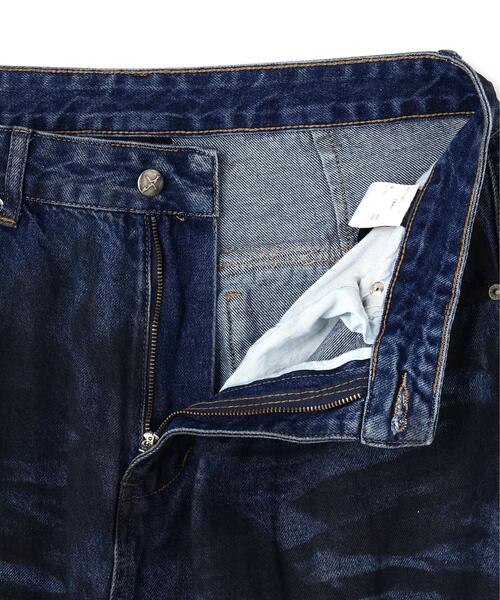 NOT4NERD（ノットフォーナード）の「NOT4NERD/ノットフォーナード/Dirty Washed Parachute Cargo Denim Pants（デニムパンツ・メンズ・ベージュ/ブルー・M/XL/L）」の8枚目の写真