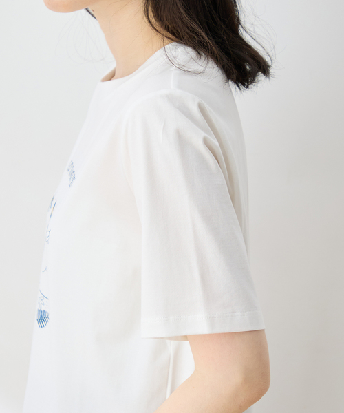 DECOY SINCE 1981(デコイシンスイチキュウハチイチ)の「ひやさらプレミアムコイ君 Tシャツ(Tシャツ/カットソー・レディース・ネイビー/ブルー/ホワイト・LL/M/L)」の17枚目の写真
