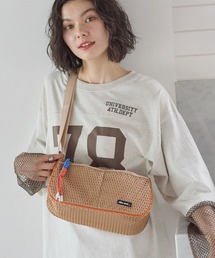 niko and... | 《500mlボトル収納可能》メッシュショルダーバッグ(ショルダーバッグ)