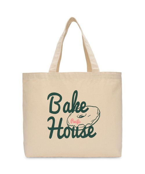 Pacific BAKE HOUSE（パシフィックベイクハウス）の「PBH TOTE BAG（トートバッグ・レディース・ナチュラル・FREE）」の3枚目の写真