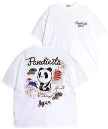 和風パンダTシャツ(M2)