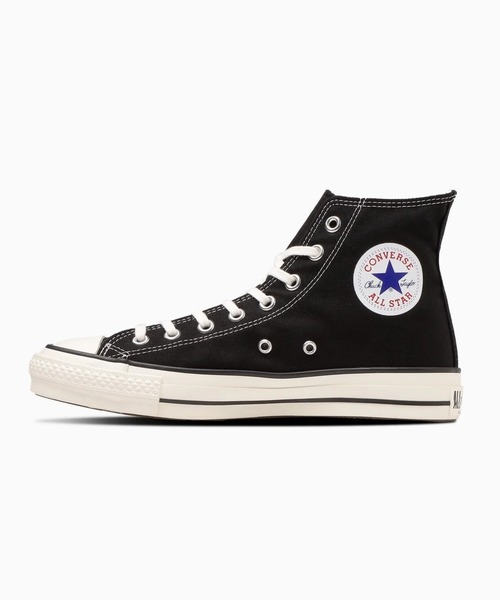 CONVERSE(コンバース)の「CONVERSE/コンバース/CANVAS ALLSTAR J HI(スニーカー・レディース・ホワイト系2/ブラック/ホワイト・4/3.5)」の1枚目の写真