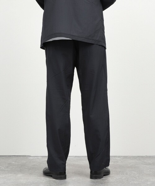 NOLLEY’S(ノーリーズ)の「《ビジカジ/セットアップ対応》軽量シアーリップストップ イージーパンツ 26SS(その他パンツ・メンズ・ネイビー/チャコールグレー・M/S/XL/L)」の10枚目の写真