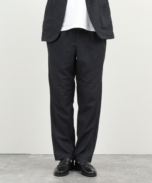 NOLLEY’S(ノーリーズ)の「《ビジカジ/セットアップ対応》軽量シアーリップストップ イージーパンツ 26SS(その他パンツ・メンズ・ネイビー/チャコールグレー・M/S/XL/L)」の13枚目の写真