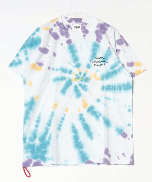 WESTERN HYDRODYNAMIC RESEARCH(ウェスタンハイドロダイナミックリサーチ)の「Western Hydrodynamic Research(ウェスタン ハイドロダイナミック リサーチ) Tie-dye t-shirts(Tシャツ/カットソー・メンズ・ホワイト・4/3)」の1枚目の写真