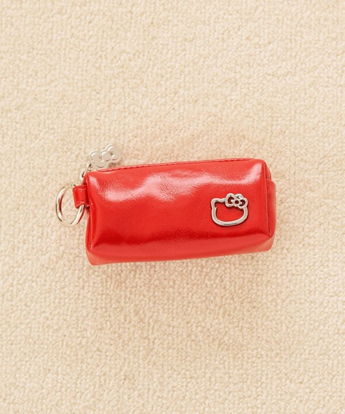 LOWRYS FARM(ローリーズファーム)の「【HELLO KITTY】DOTリップポーチ 669861 /GOODS(ポーチ・レディース・ブラック/ブラウン/レッド・FREE)」の3枚目の写真