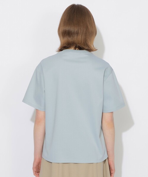 CB CRESTBRIDGE（シービークレストブリッジ）の「チェックポケットTシャツ（Tシャツ/カットソー・レディース・ブラック/ホワイト系その他/ブルー系その他2/オフホワイト・0/2/1/3）」の21枚目の写真