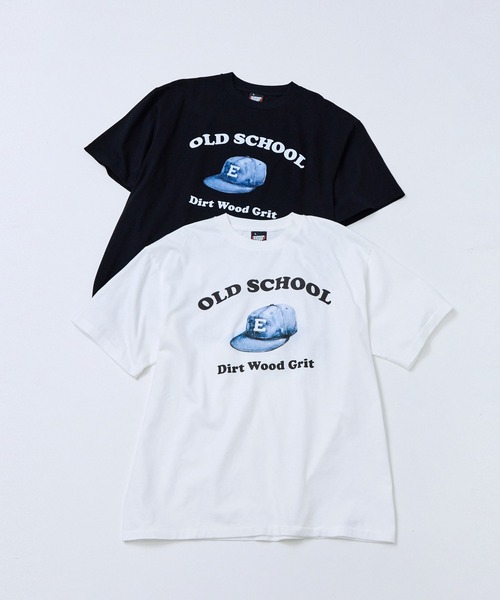 SCREEN STARS(スクリーンスターズ)の「【SCREEN STARS / スクリーンスターズ】キャッププリントTシャツ(Tシャツ/カットソー・メンズ・ホワイト/ブラック・M/LL/L)」の1枚目の写真
