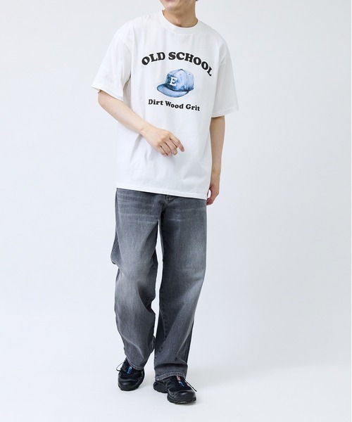 SCREEN STARS(スクリーンスターズ)の「【SCREEN STARS / スクリーンスターズ】キャッププリントTシャツ(Tシャツ/カットソー・メンズ・ホワイト/ブラック・M/LL/L)」の6枚目の写真