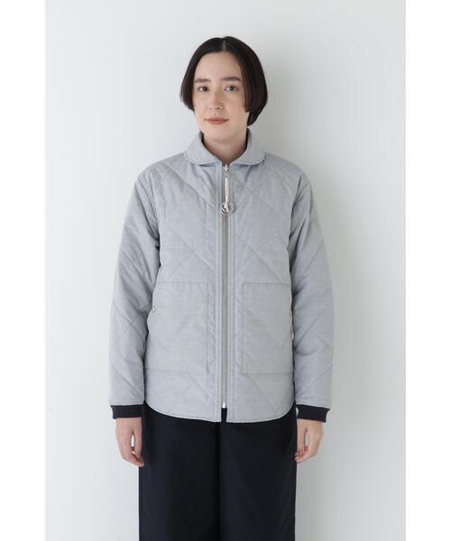 human woman(ヒューマンウーマン)の「【NATICコラボ】キルティングリバーシブルジャケット(ブルゾン・レディース・グレー・MEDIUM)」の5枚目の写真