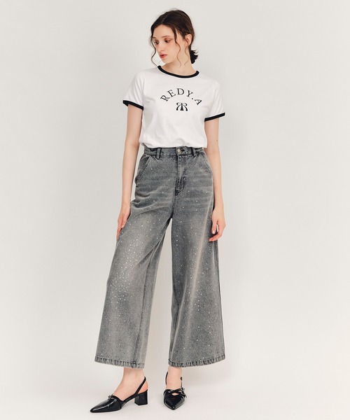 REDYAZEL(レディアゼル)の「【Sparkle Denim Series】スパークルデニムパンツ(デニムパンツ・レディース・ライトグレー/ネイビー・SMALL/MEDIUM)」の19枚目の写真