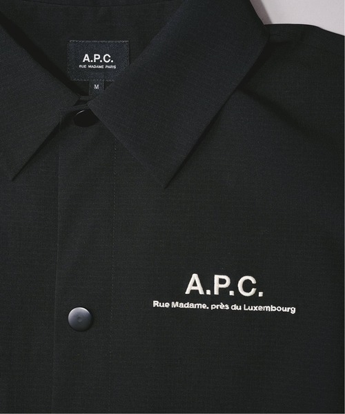 JOURNAL STANDARD relume(ジャーナルスタンダード レリューム)の「A.P.C. / アー・ペー・セー 別注 レイモンド ブルゾン(その他アウター・メンズ・ブラウン/ブラック・LARGE/MEDIUM)」の15枚目の写真