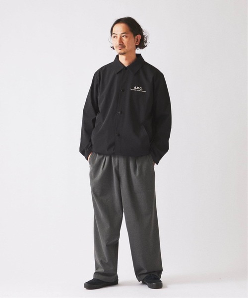 JOURNAL STANDARD relume(ジャーナルスタンダード レリューム)の「A.P.C. / アー・ペー・セー 別注 レイモンド ブルゾン(その他アウター・メンズ・ブラウン/ブラック・LARGE/MEDIUM)」の19枚目の写真
