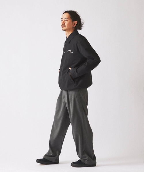 JOURNAL STANDARD relume(ジャーナルスタンダード レリューム)の「A.P.C. / アー・ペー・セー 別注 レイモンド ブルゾン(その他アウター・メンズ・ブラウン/ブラック・LARGE/MEDIUM)」の20枚目の写真
