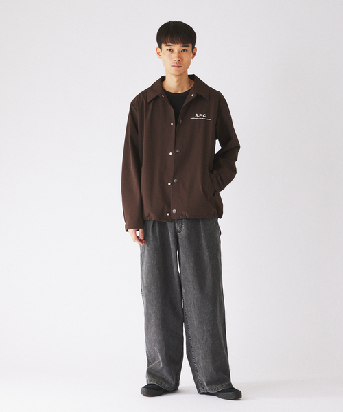 JOURNAL STANDARD relume(ジャーナルスタンダード レリューム)の「A.P.C. / アー・ペー・セー 別注 レイモンド ブルゾン(その他アウター・メンズ・ブラウン/ブラック・LARGE/MEDIUM)」の12枚目の写真