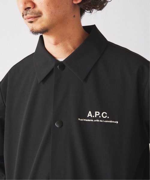 JOURNAL STANDARD relume(ジャーナルスタンダード レリューム)の「A.P.C. / アー・ペー・セー 別注 レイモンド ブルゾン(その他アウター・メンズ・ブラウン/ブラック・LARGE/MEDIUM)」の14枚目の写真
