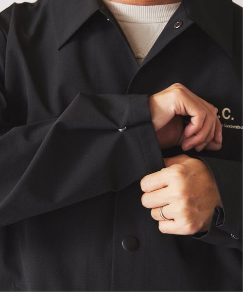 JOURNAL STANDARD relume(ジャーナルスタンダード レリューム)の「A.P.C. / アー・ペー・セー 別注 レイモンド ブルゾン(その他アウター・メンズ・ブラウン/ブラック・LARGE/MEDIUM)」の15枚目の写真