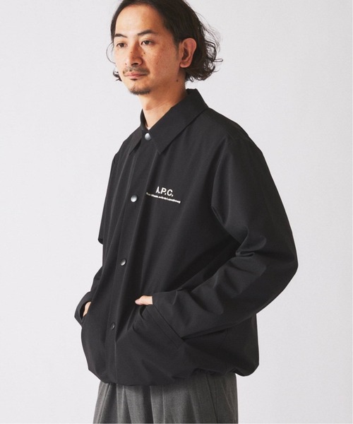 JOURNAL STANDARD relume(ジャーナルスタンダード レリューム)の「A.P.C. / アー・ペー・セー 別注 レイモンド ブルゾン(その他アウター・メンズ・ブラウン/ブラック・LARGE/MEDIUM)」の16枚目の写真