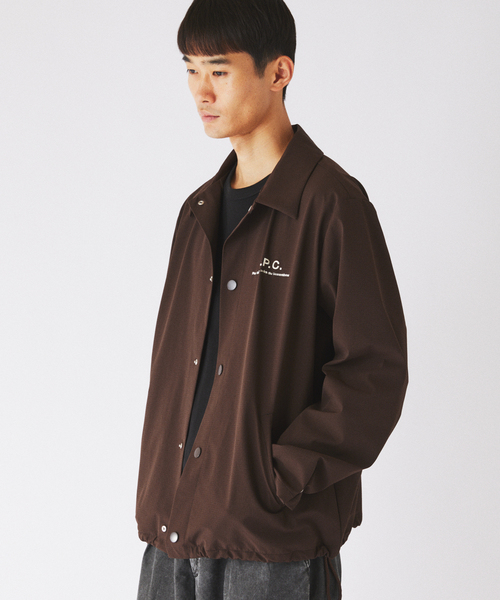 JOURNAL STANDARD relume(ジャーナルスタンダード レリューム)の「A.P.C. / アー・ペー・セー 別注 レイモンド ブルゾン(その他アウター・メンズ・ブラウン/ブラック・LARGE/MEDIUM)」の22枚目の写真