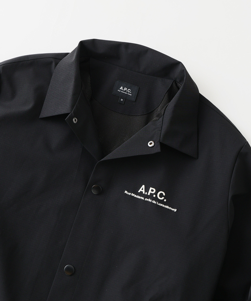 JOURNAL STANDARD relume(ジャーナルスタンダード レリューム)の「A.P.C. / アー・ペー・セー 別注 レイモンド ブルゾン(その他アウター・メンズ・ブラウン/ブラック・LARGE/MEDIUM)」の3枚目の写真