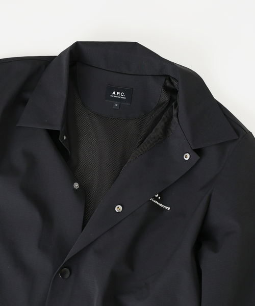 JOURNAL STANDARD relume(ジャーナルスタンダード レリューム)の「A.P.C. / アー・ペー・セー 別注 レイモンド ブルゾン(その他アウター・メンズ・ブラウン/ブラック・LARGE/MEDIUM)」の4枚目の写真